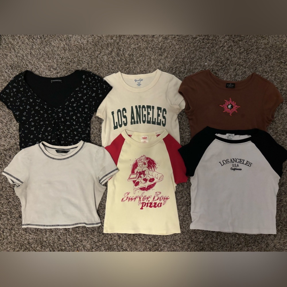 ✨BUNDLE✨ FAV CROPTOPS FROM PACSUN-RUE21!!